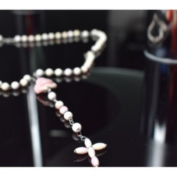 925 Sterling Silver Corals Necklace