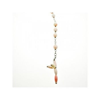 925 Sterling Silver Corals Necklace