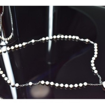 925 Sterling Silver Corals Necklace
