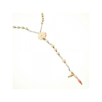 925 Sterling Silver Corals Necklace