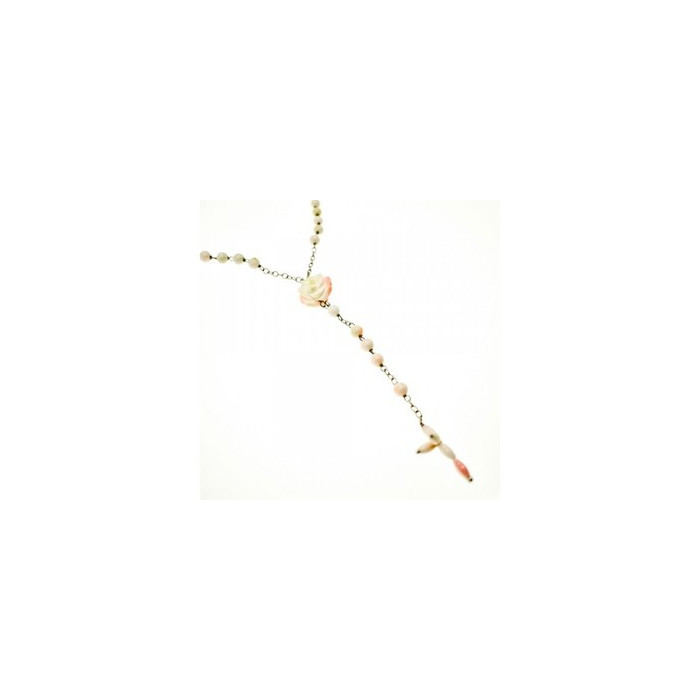 925 Sterling Silver Corals Necklace