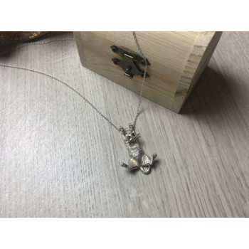 925 Sterling Silver Black Spinel 