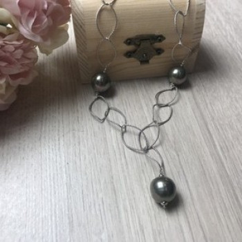 925 Sterling Silver Necklace Italy