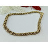 925 Sterling Silver Gold Plated Necklace Italy