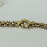 925 Sterling Silver Gold Plated Necklace Italy