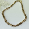 925 Sterling Silver Gold Plated Necklace Italy