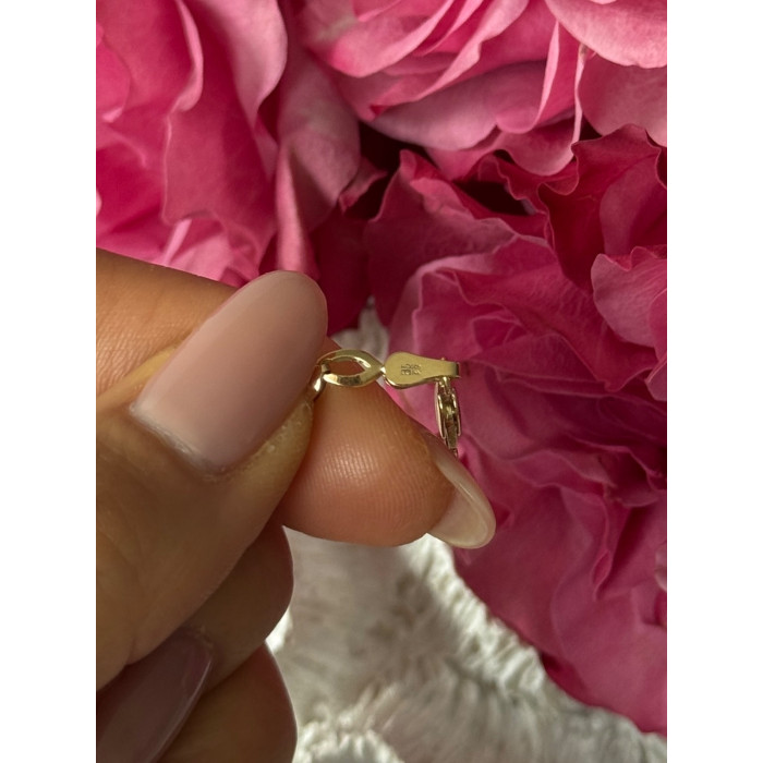 14K Yellow Gold Ruby Bracelet Length 7