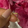 14K Yellow Gold Ruby Bracelet Length 7