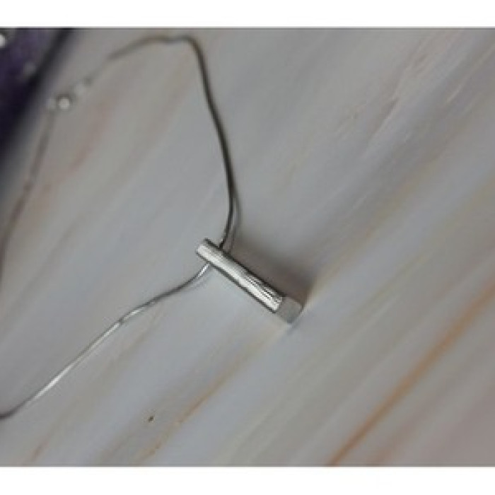 925 Sterling Silver Chain With Pendant Italy