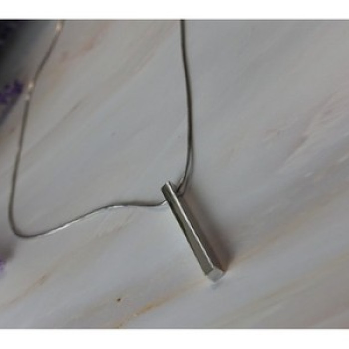 925 Sterling Silver Chain With Pendant Italy