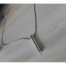 925 Sterling Silver Chain With Pendant Italy