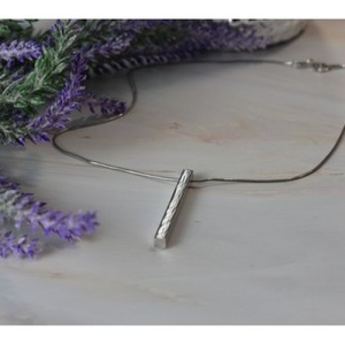 925 Sterling Silver Chain With Pendant Italy