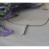 925 Sterling Silver Chain With Pendant Italy