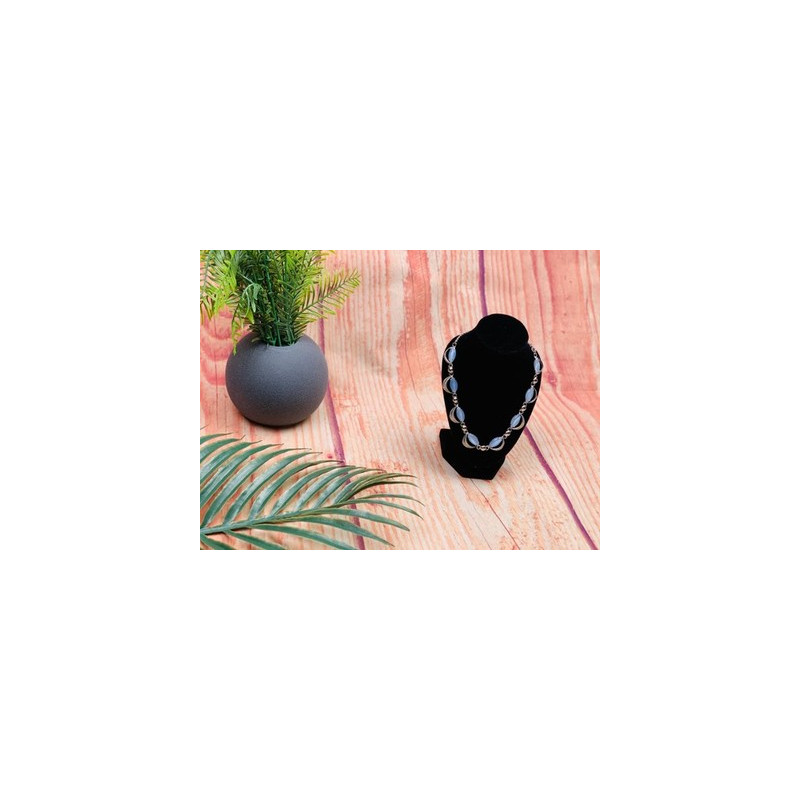 925 Sterling Silver Moonstone Necklace