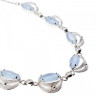925 Sterling Silver Moonstone Necklace