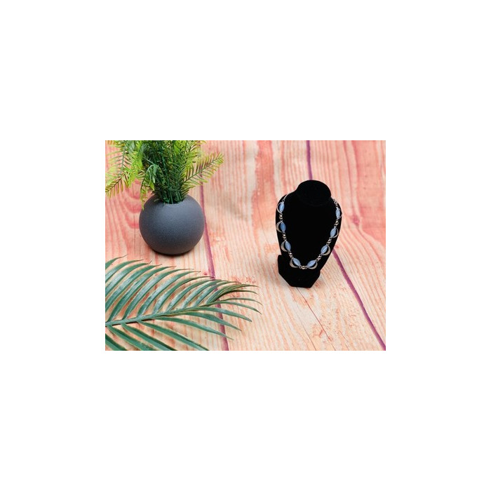 925 Sterling Silver Moonstone Necklace