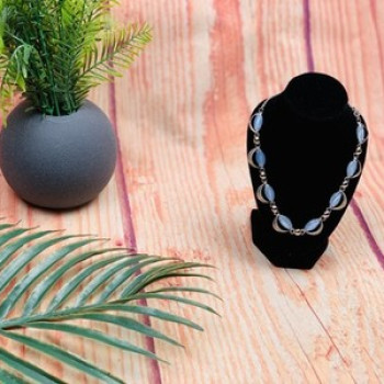 925 Sterling Silver Moonstone Necklace