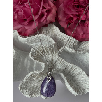 DK 925 Sterling Silver Chariote Necklace Length 20/18 inch