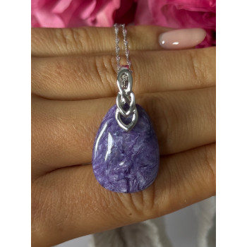 DK 925 Sterling Silver Chariote Necklace Length 20/18 inch