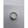 925 Sterling Silver Colorless Sapphire Ring Size 7