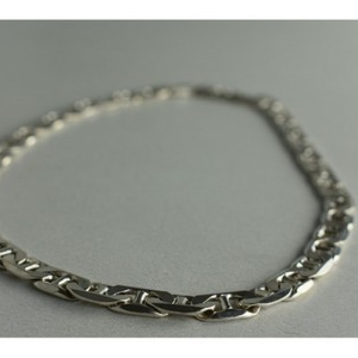 925 Sterling Silver Chain Italy 20.07 in