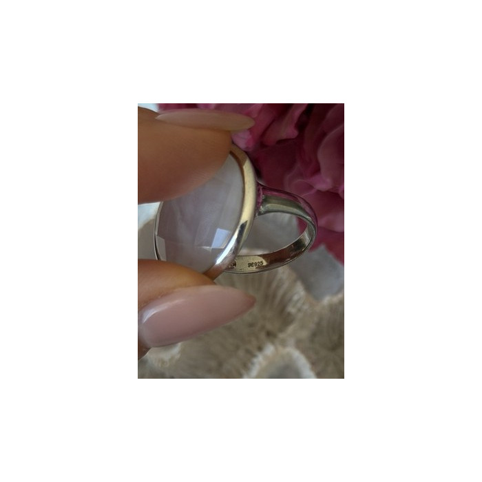 925 Sterling Silver Abalone Ring Size 10