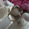 925 Sterling Silver Abalone Ring Size 10
