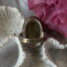 Vintage 925 Sterling Silver Abalone & Marcasite Ring Size 9