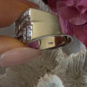 Elegant Design 925 Sterling Silver Beryl Ring Size 10