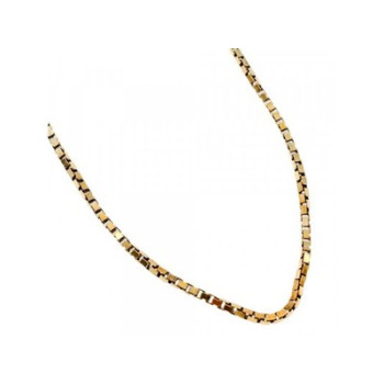925 Sterling Silver Gold Plated Chain Italy 24 in