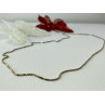 925 Sterling Silver Gold Plated Chain Italy 24 in