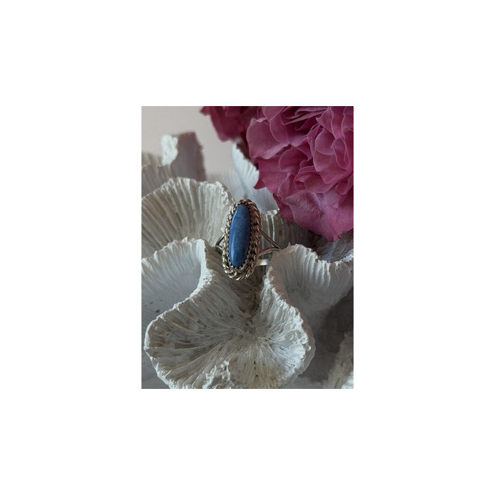 Vintage 925 Sterling Silver Turquoise Ring Size 6