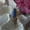 Vintage 925 Sterling Silver Turquoise Ring Size 6