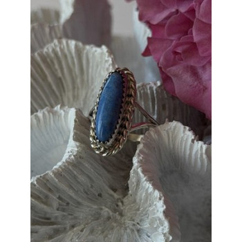Vintage 925 Sterling Silver Turquoise Ring Size 6