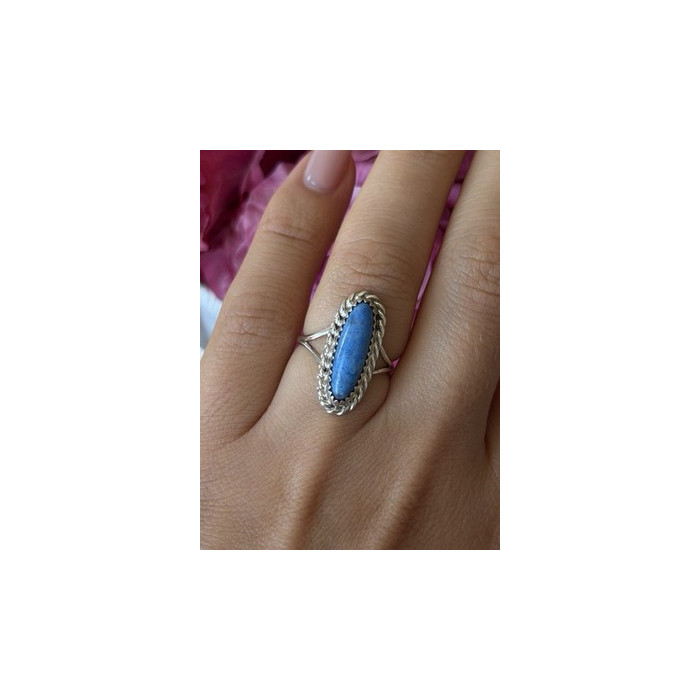 Vintage 925 Sterling Silver Turquoise Ring Size 6