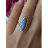 Vintage 925 Sterling Silver Turquoise Ring Size 6