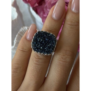 Beautiful 925 Sterling Silver Marcasite Ring Size 5