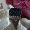 Beautiful 925 Sterling Silver Marcasite Ring Size 5