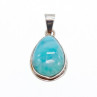 925 Sterling Silver Larimar Pendant