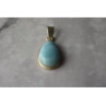 925 Sterling Silver Larimar Pendant