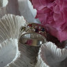 925 Sterling Silver Multi Color Spinel Ring Size 7