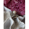 925 Sterling Silver Pearl Ring Size 6