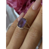 Beautiful 925 Sterling Silver Amethyst Ring Size 5