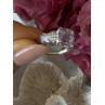 Lovely 925 Sterling Silver Amethyst Ring Size 7