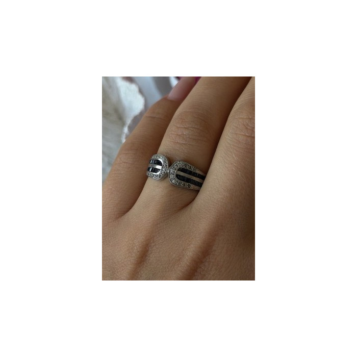 Vintage 925 Sterling Silver Sapphire & Beryl Ring Size 7