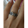 Vintage 925 Sterling Silver Sapphire & Beryl Ring Size 7