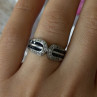 Vintage 925 Sterling Silver Sapphire & Beryl Ring Size 7