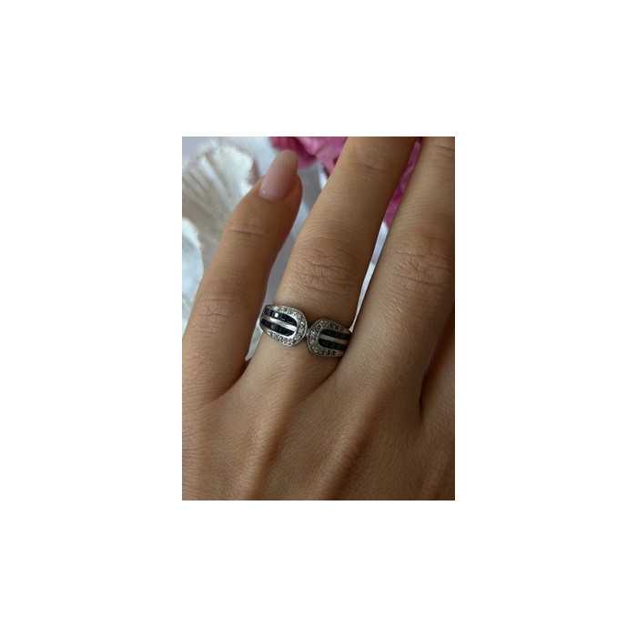 Vintage 925 Sterling Silver Sapphire & Beryl Ring Size 7