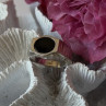 Mens 925 Sterling Silver Onyx Ring Size 12