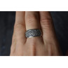 925 Sterling Silver CZ Ring Size 8